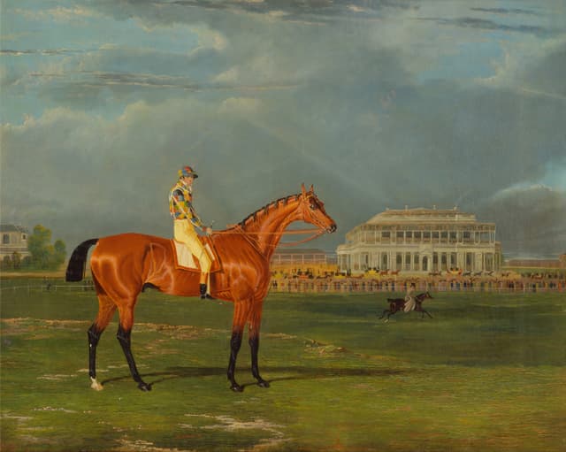 Memnon, with William Scott Up, John Frederick Herring Sr., oil on canvas, c.1825