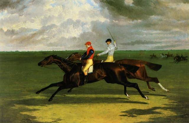 Priam, John Frederick Herring Sr., oil on canvas, 1831