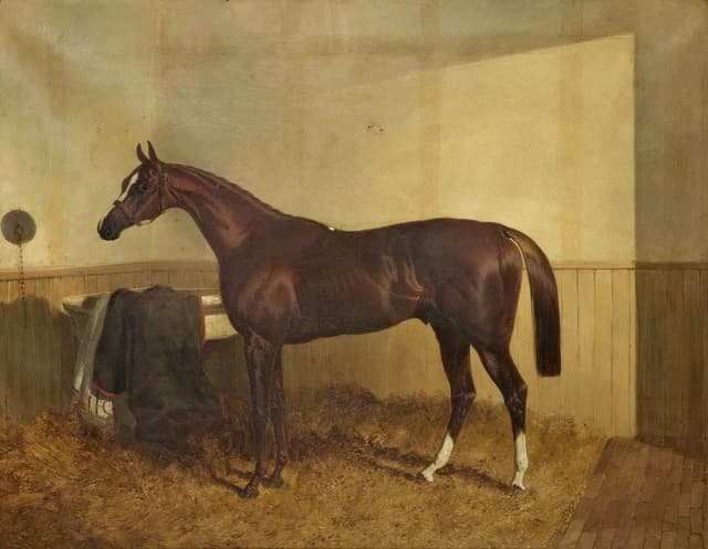 'Pyrrhus the First', John Frederick Herring Sr., oil on canvas, c.1846