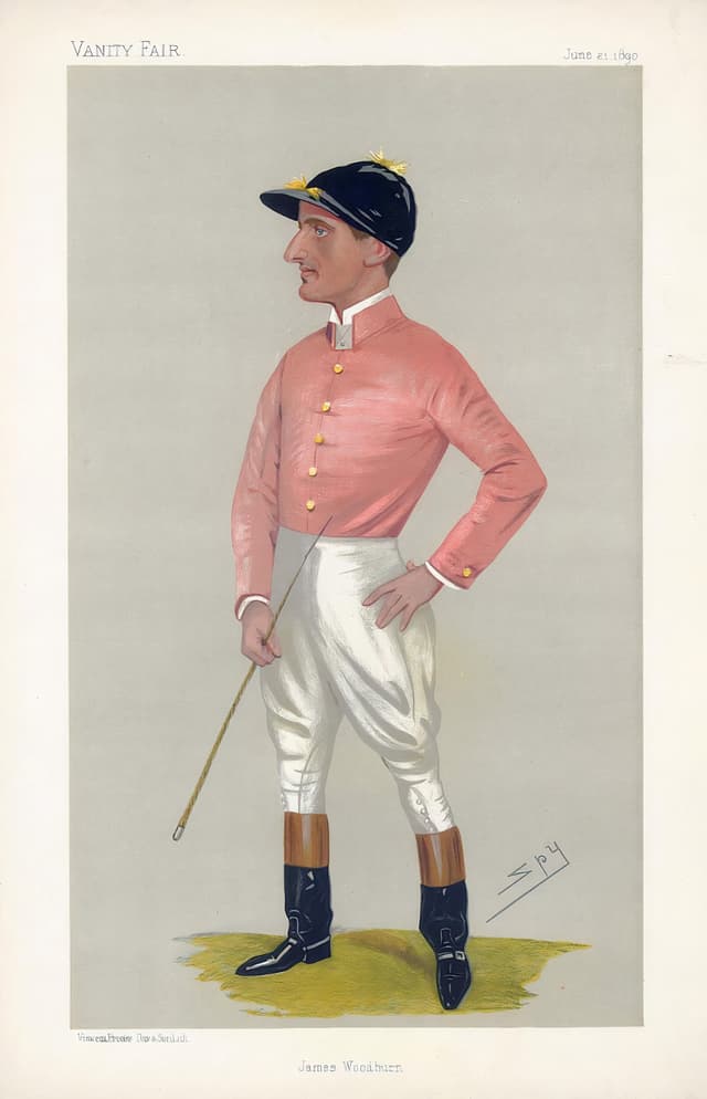 James Woodburn (Vanity Fair), Leslie Ward ('Spy'), chromolithograph, Vanity Fair, 1890