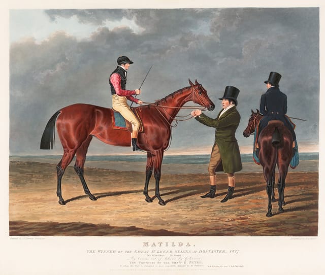 Matilda, the winner of the Great St. Leger Stakes at Doncaster, 1827