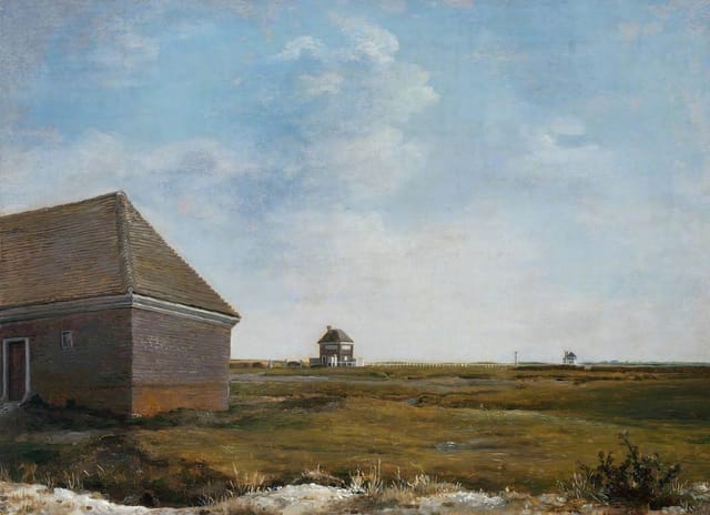 Newmarket Heath, with a Rubbing-Down House