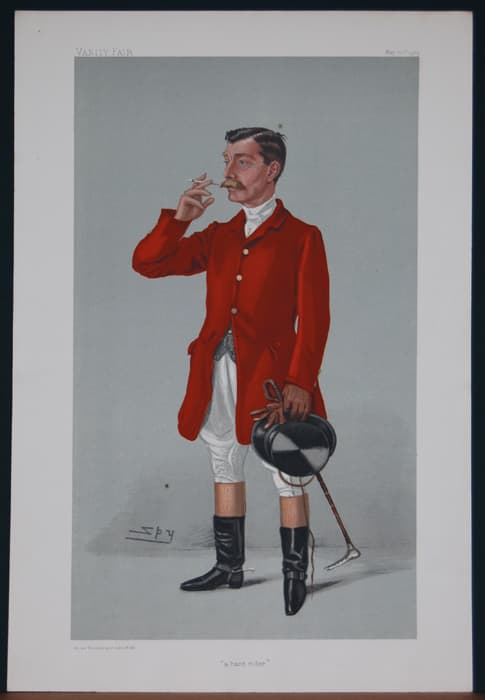 Arthur James (Vanity Fair), Leslie Ward ('Spy'), chromolithograph, Vanity Fair, 1904