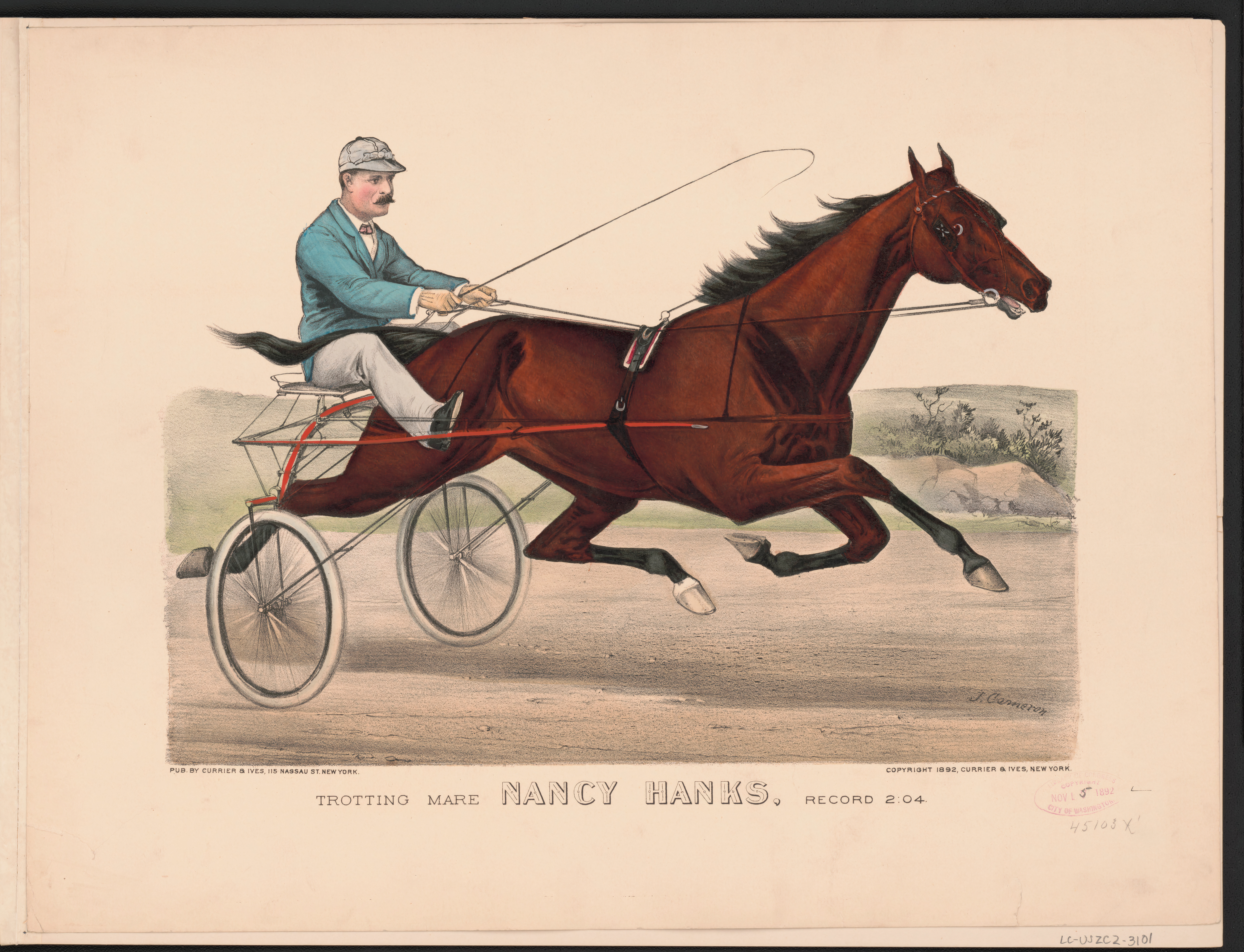 The Trotting Mare Nancy Hanks